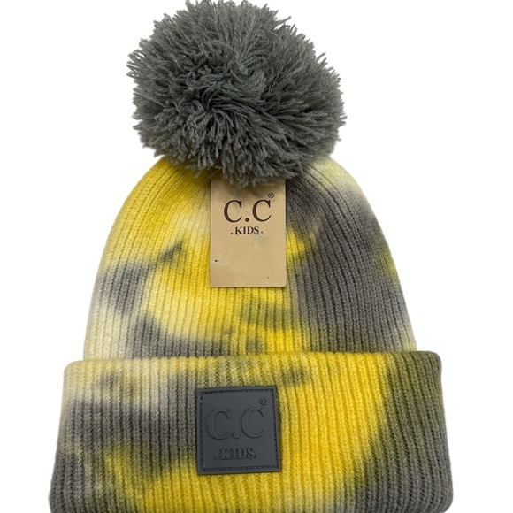 C.C KIDS Other - NWT. C.C KIDS Tie dye Pom Beanie